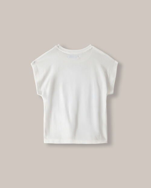 Playera Cropped Manga Corta
